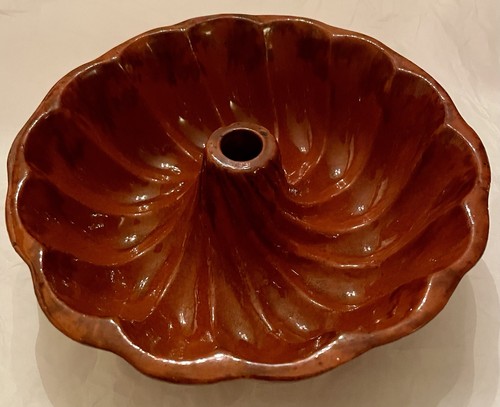Antique redware turks head - antique,