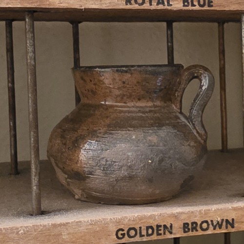 Small redware pitcher - -, 1.5"