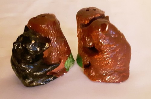 Vtg redware bear - bear, &
