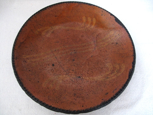 Antique pennsylvania redware - pennsylvania,