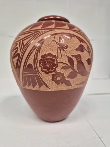Vangie tafoya polished redware - vangie,