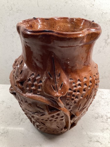 Antique glazed redware - antique,