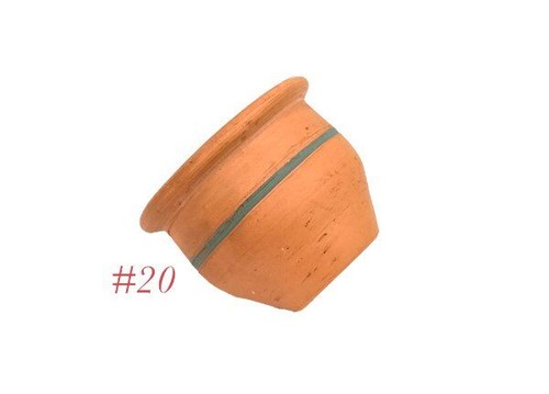 Small banded redware - small,