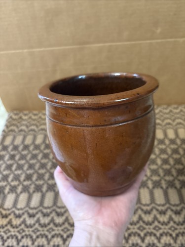 19th century redware apple - century,