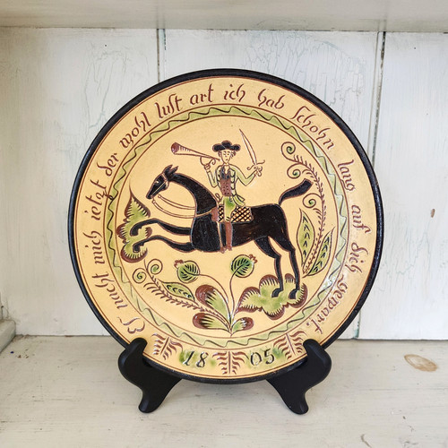 Huntley primitive redware - huntley,