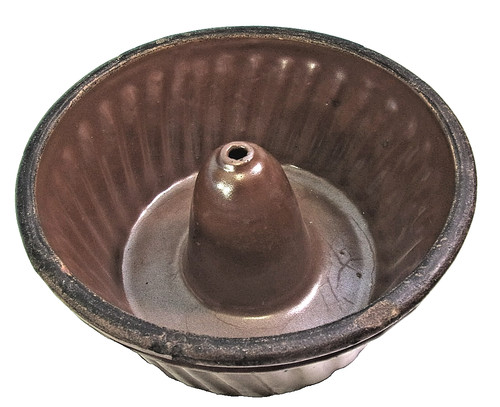 Antique handturned redware - antique,