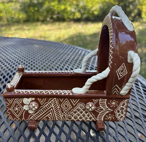 Irma starr redware cradle - irma,